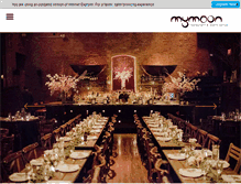 Tablet Screenshot of mymoonnyc.com